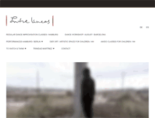 Tablet Screenshot of entre-lineas.net